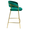 Designerskie krzesło Margo KH1201100129.61 King Home welur zielone