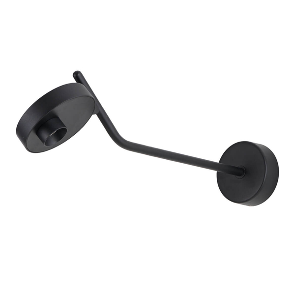 Metalowy kinkiet na ścianę ISEO AZ5632 Azzardo LED 9W 3000K okrągła czarny