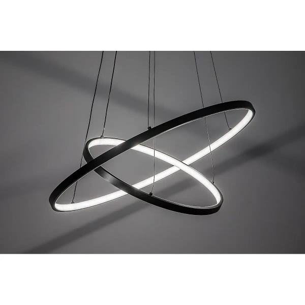 Regulowany zwisający żyrandol Beliza 72345 LED 75W 3000-6500K czarny