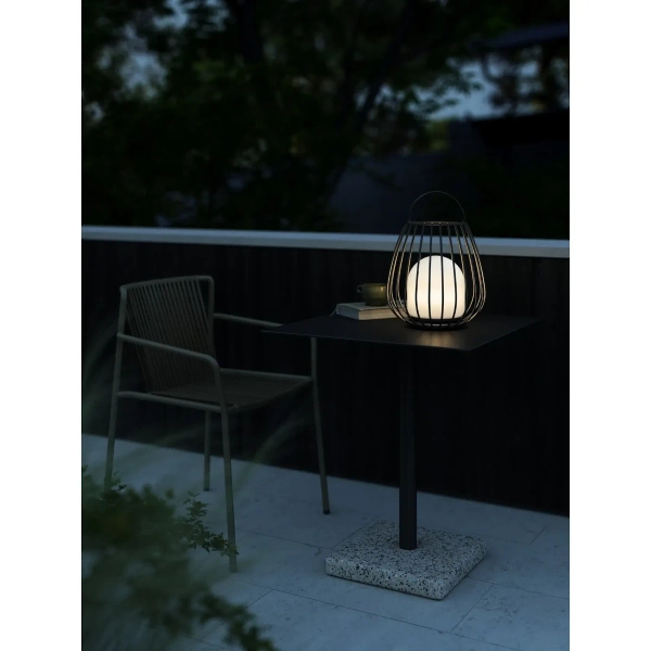 Lampka stołowa bezprzewodowa Jim 2218105003 LED 3W 2700K IP54 czarny