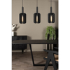 Sypialniana lampa wisząca Rafal 45492/03/36 filc czarna szara