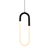 Owalna lampa wisząca NEXUS AZ5739 Azzardo LED 9W 3000K czarny