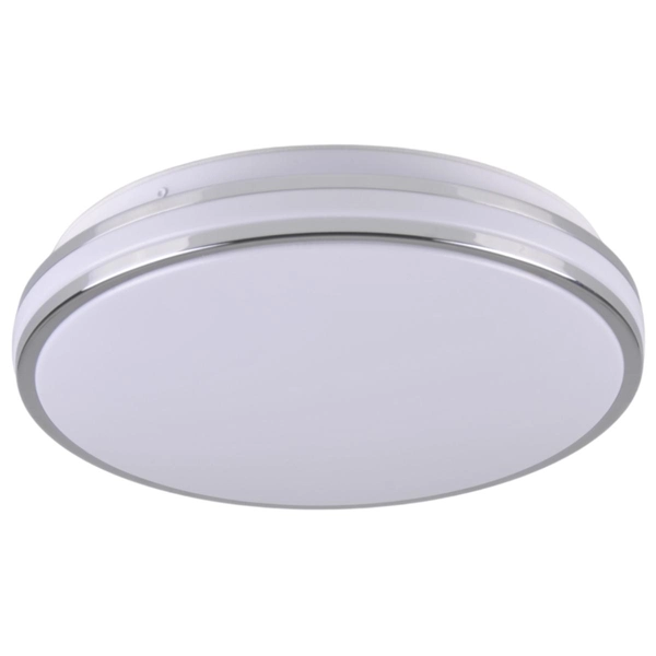 Natynkowy plafon Orbit 319036 LED 24W 4000K do sypialni chrom