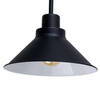 Kinkiet LAMPA ścienna CRAFT 9151 Nowodvorski metalowa OPRAWA industrialna na wysięgniku czarna biała