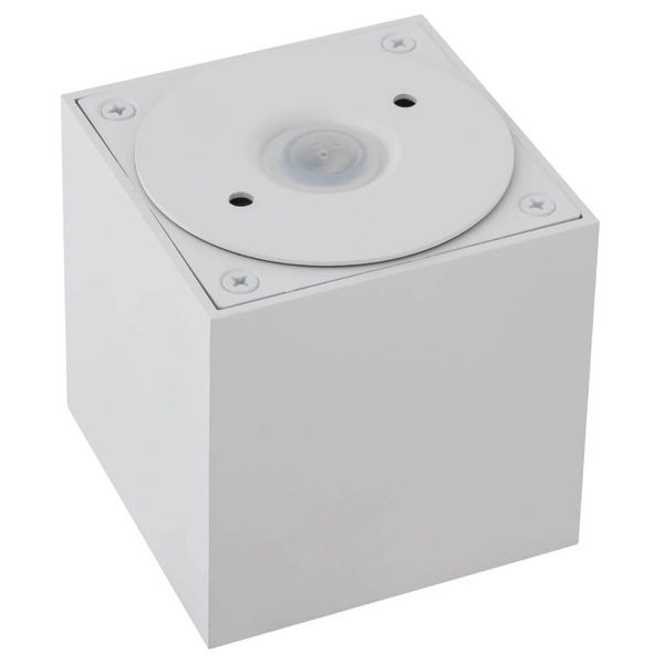 Nasufitowa punktowa lampa Parana 10719 IP44 do sypialni kwadratowa biała