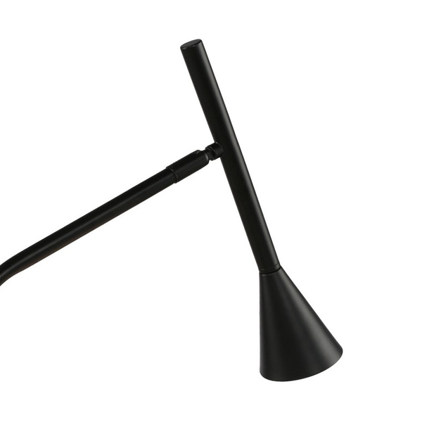 Stołowa lampa do czytania Cygnus AZ5622 Azzardo do gabinetu metal czarny