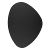 Minimalistyczny salonowy kinkiet Stone Black 10632 metalowy czarny