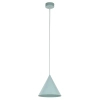 Salonowa lampa wisząca CONO 10074 stożkowa miętowy