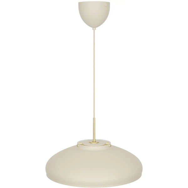 Lampa wisząca nad stół Latif 2520123009 owalny szkło opalowe beżowy