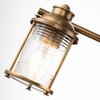 Lampa ścienna latarenki Ashland Bay QN-ASHLANDBAY4-NBR-BATH Quintiesse IP44 mosiądz
