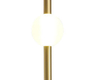 Wisząca lampa z kulą O-line ST-1689S Step LED 10W 3000K sopel mosiądz