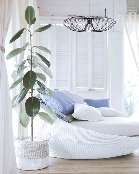 Wisząca lampa Tizi K-3409 industrialny druciak czarny