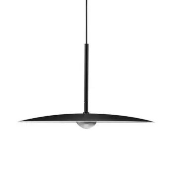 Wisząca lampa nad wyspę JONTILA LE45436 LED 8W 3000K talerz czarny