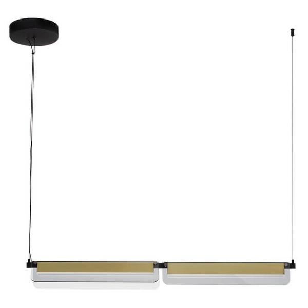 Lampa wisząca ROCA LE44230 LED 20W 3000K belka czarna złota