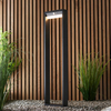 Stojąca lampa solarna Dannah 96936 LED 5,88W 3000K IP44 czarny