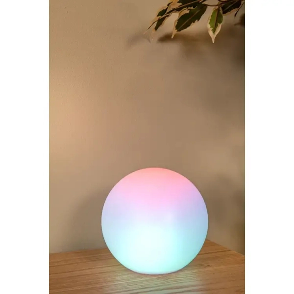 Ogrodowa lampa kula Pino biała 06529/15/31 1xLED 1.5W 2700-6500K CCT IP65 na pilot