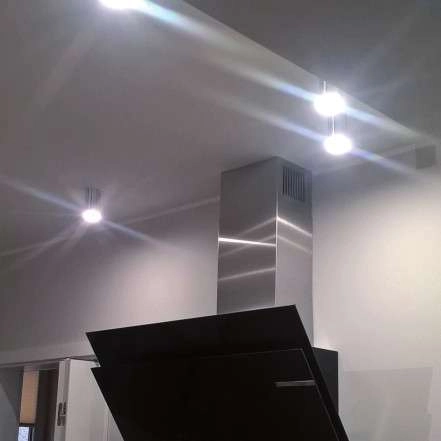 Downlight LAMPA sufitowa OTTO 03221 Ideus metalowa OPRAWA natynkowa tuba chrom