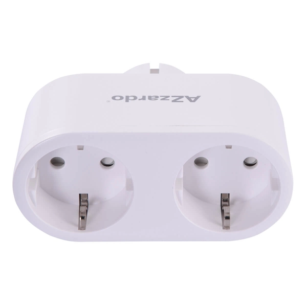 Podwójna wtyczka sterowana aplikacją DOUBLE AZ3476 Azzardo biały
