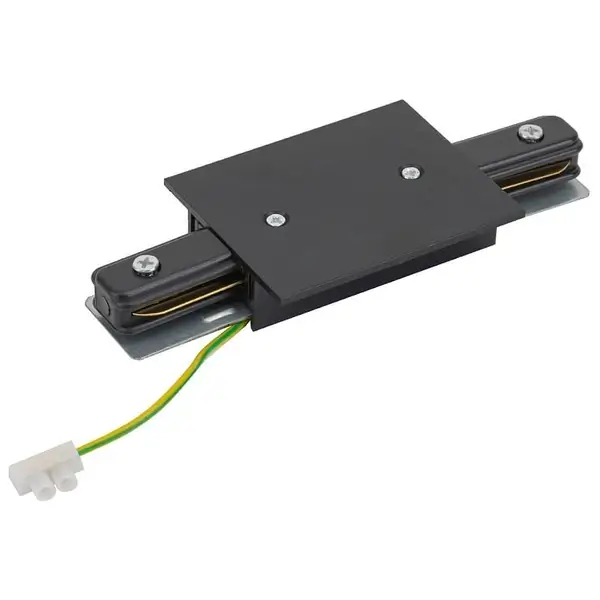 Łącznik szynowy Profile Power Straight Connector 10228 Nowodvorski czarny