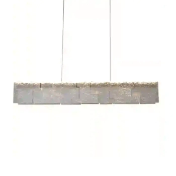 Wisząca lampa belka EVEREST brązowa P0678 1xLED 55W 3000K nad stół