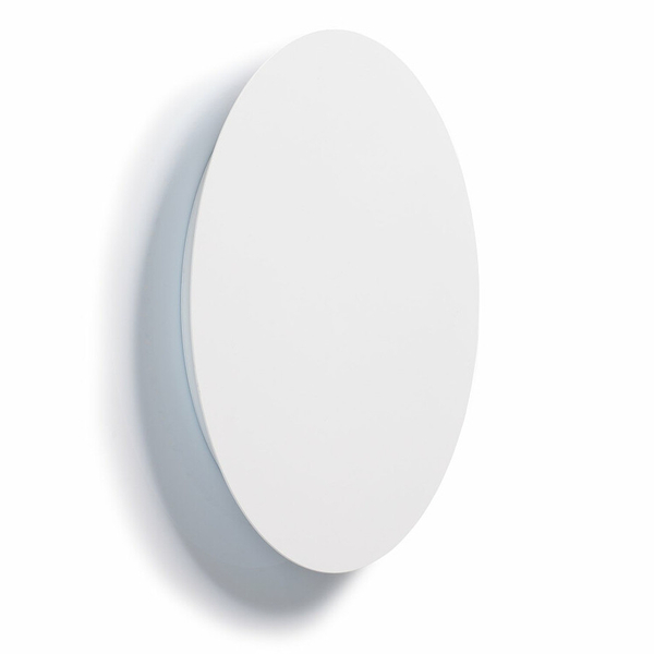Metalowa lampa ścienna Ring 7640 LED 12W 3000K biała do sypialni