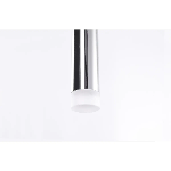 Loftowa lampa wisząca Louise metalowa tuba LED 3W 3000k chrom