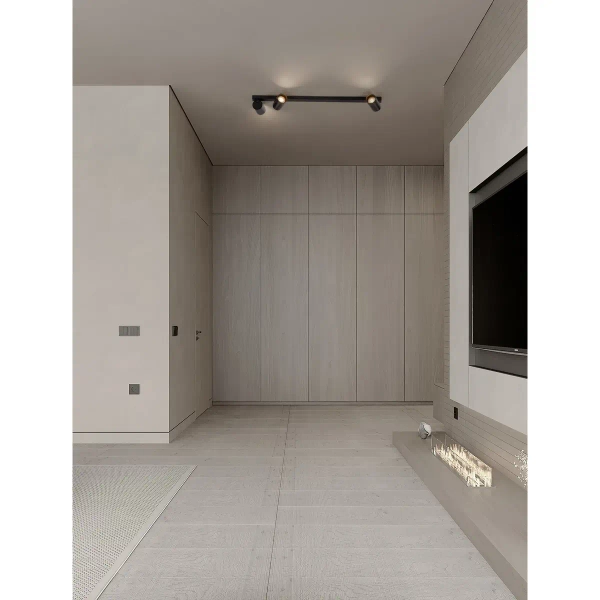 Metalowa lampa sufitowa FALORIA LE45649 tubki regulowane czarne