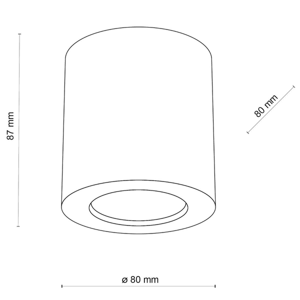 Sufitowa lampa do jadalni Eve 10121 tuba sopel punktowa drewniana