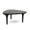 Stolik kawowy LAMINAR MM001501100340 czarny drewniany do sypialni 90cm