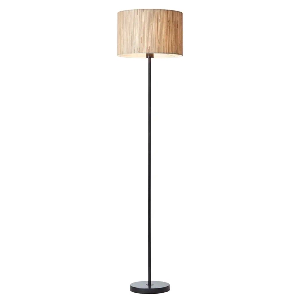 Podłogowa lampa Longshore 101694 boho beżowy czarny