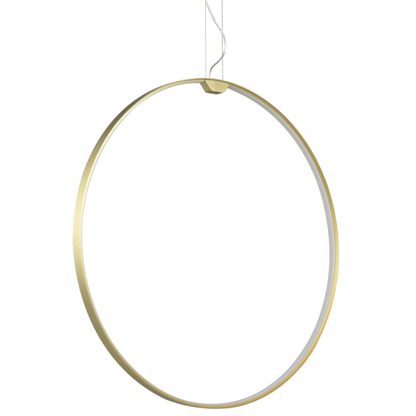 Pierścień wiszący Acirculo ST-10453P/D740A gold Step LED 100W 3000K ring złoty