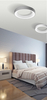 Plafon kuchenny Sovana AZ2725 LED 50W 3000-6500K ring szara