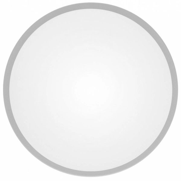 Minimalistyczna lampa sufitowa Cleo 137623689832 Team okrągła szara