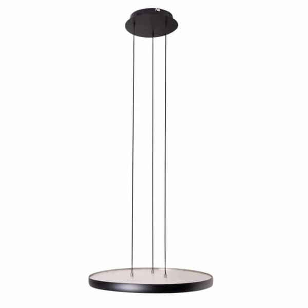 Wisząca lampa Vik P0556 LED 40W 3000K okrąg nad stół czarna