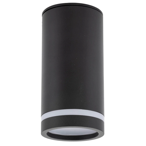 Lampa natynkowa Jet 6918 tuba rurka loftowa do przedpokoju czarna