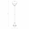 Stojąca lampa tarasowa Amelia 10497 Nowodvorski IP44 metalowa czarna