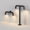 Elewacyjna lampa na taras Sleek O477WL-L4GF3K LED 4W 3000K IP65 grafit