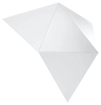 Kinkiet LAMPA ścienna SL.0420 metalowa OPRAWA geometryczna biała
