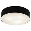 Salonowa LAMPA sufitowa RENATA 5081 Rabalux okrągły plafon metalowy do sypialni czarny