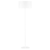 Lampa stojąca GUAVIARE LE44953 do salonu okrągła metalowa biała