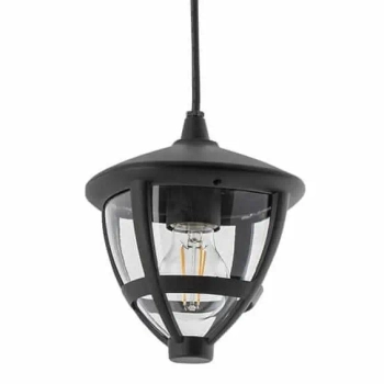 Zewnętrzna lampa wisząca Amelia 10496 Nowodvorski IP44 metalowa czarna