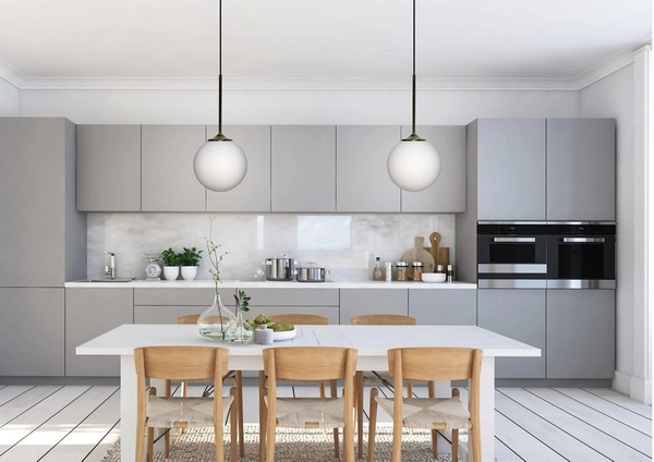 Lampa wisząca GLASGOW 50101280 szklana modernistyczny zwis złoty biały