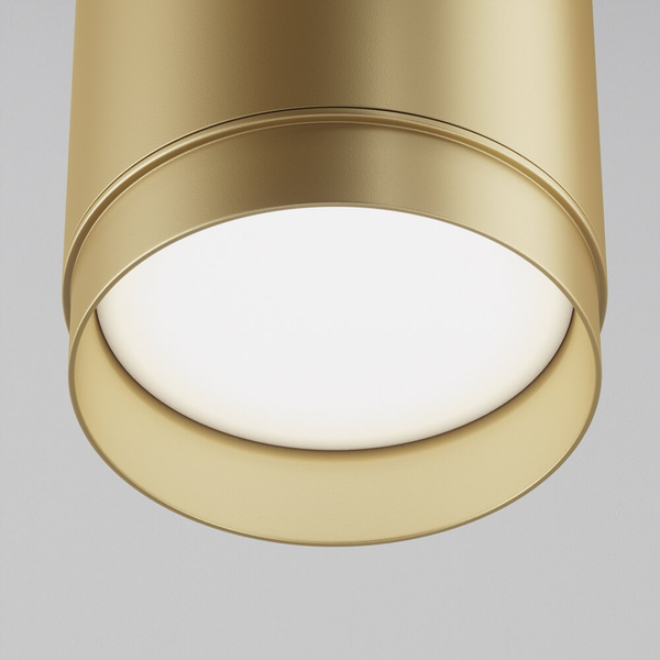 Sufitowa lampa okrągła Polar P088PL-GX53-MG Maytoni do salonu złoty