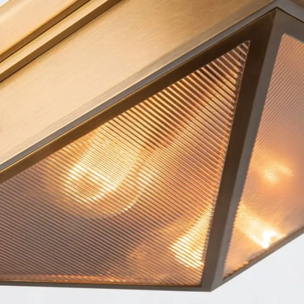 Plafon do jadalni Cairo QN-CAIRO-FM-VBS-CR piramida mosiądz antyczny