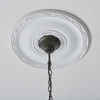 Kulista lampa wisząca Fargo 67044 Interiors Tiffany nad stół witraż beżowa czarna