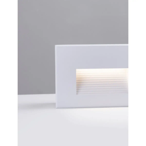 Wpustowa lampa ścienna CENDILO LE75321 LED 4W 3000K IP65 biała