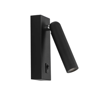 Nowoczesny kinkiet ścienny Nova WL-46376-1-BK LED 2,5W 3000K na hol czarny