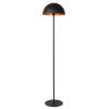 Lampa stojąca SIEMON 45796/01/30 Lucide grzybek loftowa czarna