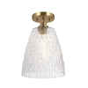 Wisząca lampa fasetowana Windsor mosiadz 1xE27 do jadalni nad stół ELS-WINDSOR-P-PNBR