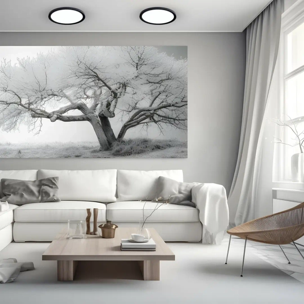 Lampa sufitowa MAQ ML0439 LED 24W 3000-6500K do łazienki IP40 czarna